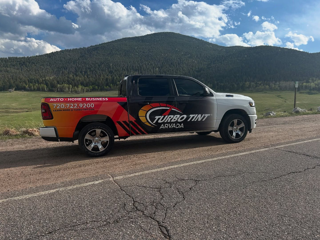 Turbo Tint Arvada truck vehicle wrap 